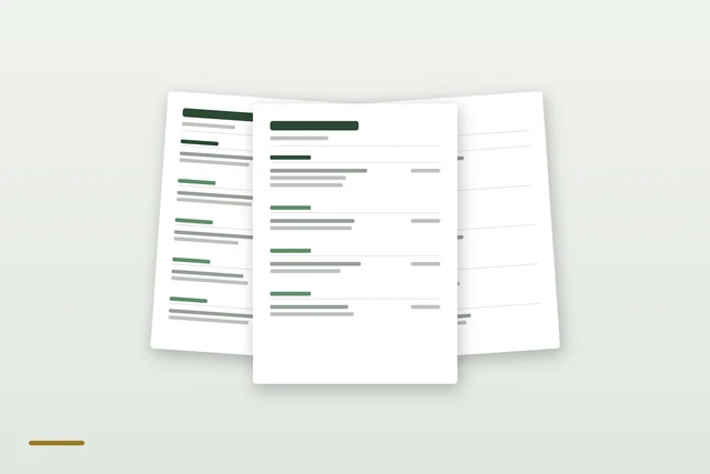 Finnish CV template